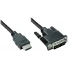 Good Connections HDMI auf DVI-D Single Link Videokabel 1m Schwarz 4510-DD1