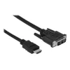 Good Connections HDMI auf DVI-D Single Link Videokabel 1m Schwarz 4510-DD1