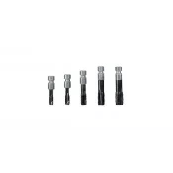 FEIN 63110046010 HSS Metrischer Gewindebohrer-Satz M8 M10 M12 M14 M16, 5-teilig