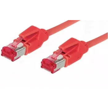 GoodConnections Cat. 6 S/FTP PiMF halogenfreies Patchkabel, Hirose RJ45, Rot, 3m 8066-103R
