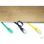 GoodConnections Cat. 5e U/UTP Flach-Patchkabel, 7,5 m, Weiß 805U-F507W