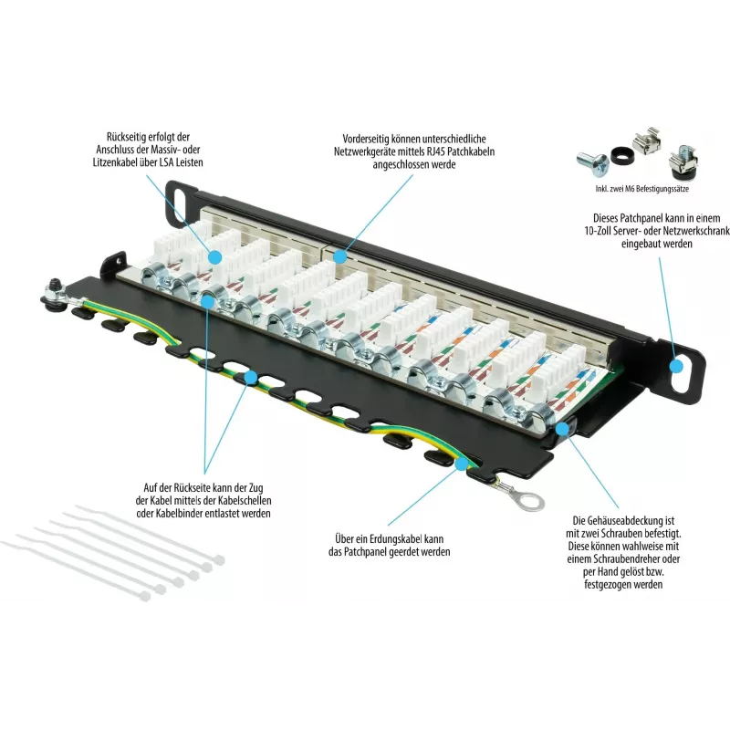 GoodConnections Alcasa GC-N0127 Cat6 S/UTP Gigabit-Ethernet-Patchkabel (RJ45, 22/26 AWG, PVC)
