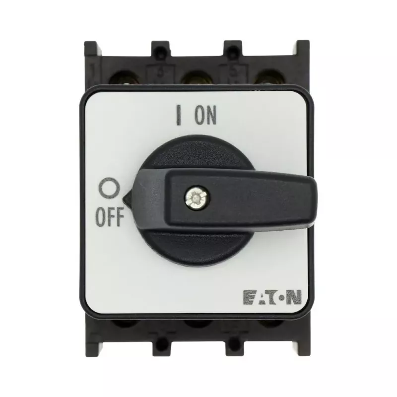 Eaton P1-25/E 3-poliger Kippschalter, Schwarz/Weiß 038724