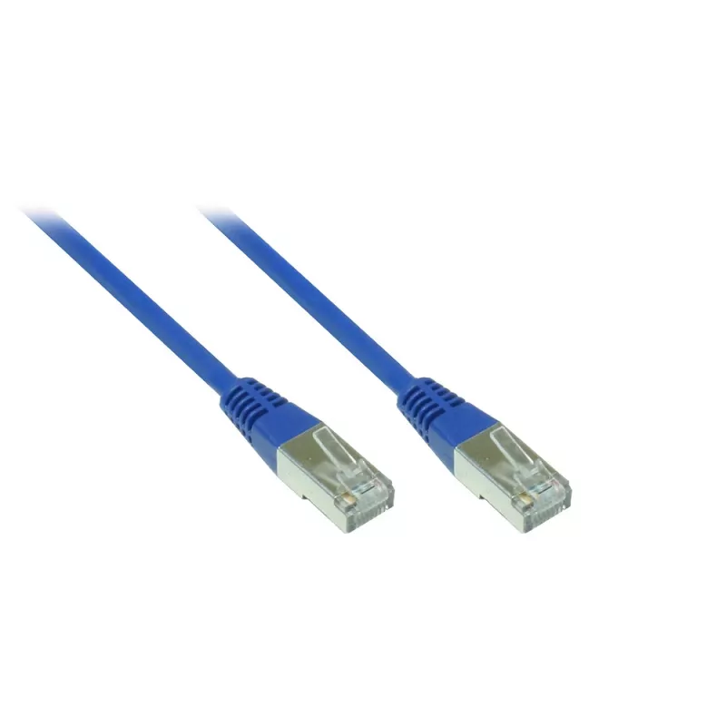 Good Connections Cat. 5e F/UTP Patchkabel, RJ45, Blau, 3 m 805B-030