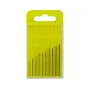 Donau Elektronik HSS-CO-200 HSS-Cobalt Spiralbohrer-Set, 10-teilig, 0,3–1,2 mm, DIN 338, Zylinderschaft
