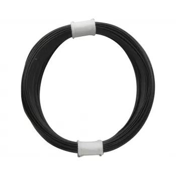Donau Elektronik 110-1 Litze 1 x 0,04 mm² Schwarz 10 m
