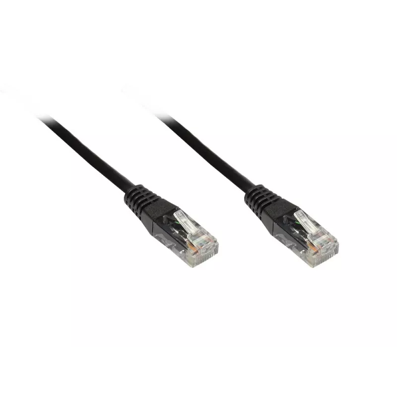 Good Connections Cat. 6 U/UTP Patchkabel, 0,5 m, Schwarz 806U-005S