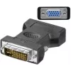 GoodConnections VGA-Buchse auf DVI 24+5 Stecker Adapter (VGA-DVI)