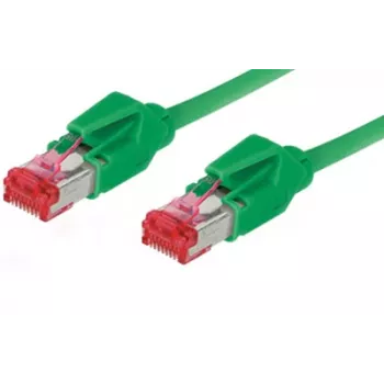 Good Connections Cat.6 S/FTP PiMF halogenfreies Patchkabel, Hirose RJ45, Grün, 7 m 8066-107G