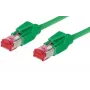 Good Connections Cat.6 S/FTP PiMF halogenfreies Patchkabel, Hirose RJ45, Grün, 7 m 8066-107G
