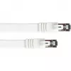 GoodConnections Cat. 8.1 Flach-Patchkabel U/FTP PiMF LSZH Weiß 0,5m 40Gbps 2000MHz 8080-F005W