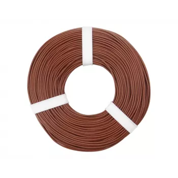 Donau Elektronik 125-058 Litze 1 x 0,25 mm² Braun 50 m