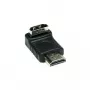 Good Connections HDMI Adapter 19-Pin Stecker auf Buchse, abgewinkelt nach unten, Schwarz (HDMI-FMWU)