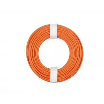 Donau Elektronik 175-017 LiY Litzen-Aderleitung 1 x 0,75 mm² Orange, 1 Stk.