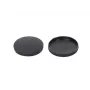 GoodConnections Alcasa 9870-65 Frontobjektivdeckel 65 mm Center-Pinch Snap-On Schwarz