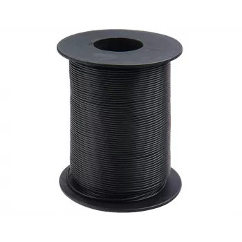 Donau Elektronik 105-1-100 Schaltdraht 1 x 0,20 mm² Schwarz 100 m