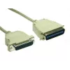 GoodConnections Premium Paralleldruckerkabel, DB25 Stecker auf Centronics 36 Stecker, 0,6 m, Grau, Doppelt Geschirmt 4090-06