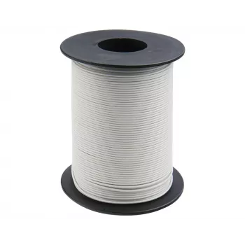 Donau Elektronik 119-15 Litze 1 x 0,14 mm² Weiß 100 m