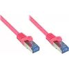 GoodConnections RNS® Cat. 6A S/FTP Patchkabel mit Rastnasenschutz, halogenfrei, Magenta, 20m (8060-H200M)