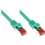 eStars CAT.6 S/FTP Patchkabel, RJ45, Grün, 0,25m ES1.1.0025GN