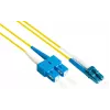 GoodConnections LW-930LS OS2 Singlemode Duplex LWL-Patchkabel, LC/SC, 9/125, 30 m