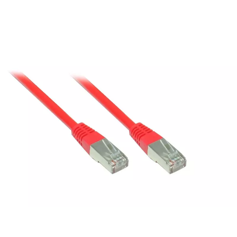Good Connections Cat. 5e SF/UTP Patchkabel, RJ45, Rot, 5 m 855R-050