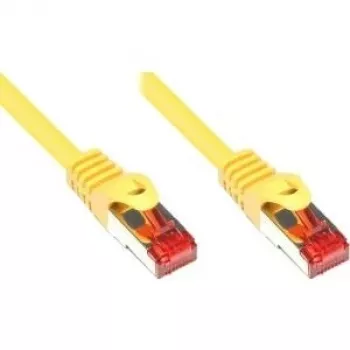 GoodConnections Alcasa 8060-400Y Cat6 S/FTP Patchkabel, RJ45 Stecker auf Stecker, 40 m, vergoldet