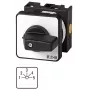Eaton T0-3-8232/E 3-poliger Nockenschalter 20A 690V AC, Frontmontage, IP65, Schwarz/Grau 026988