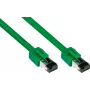 GoodConnections Alcasa 8080-005G Cat8.1 S/FTP Patchkabel, 0,5 m, Grün
