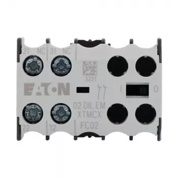 EATON 4-poliger Hilfskontaktblock 31DILE, 3NO+1NC zwangsgeführt, Frontmontage, für DILM7-DILM38 048912