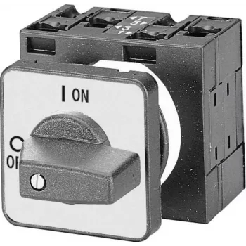Eaton T0-1-8200/E 20 A 1-poliger 90° Nockenschalter, Grau/Schwarz 67352