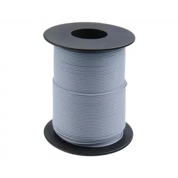 Donau Elektronik 119-19 Litze Anschlussdraht 0,14 mm² Grau 100 m