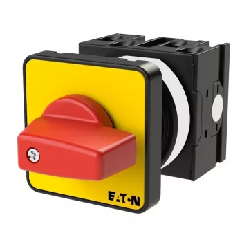 Eaton T0-2-1/E-RT 3-poliger Nockenschalter 20 A, IP65, Rot/Gelb 011082