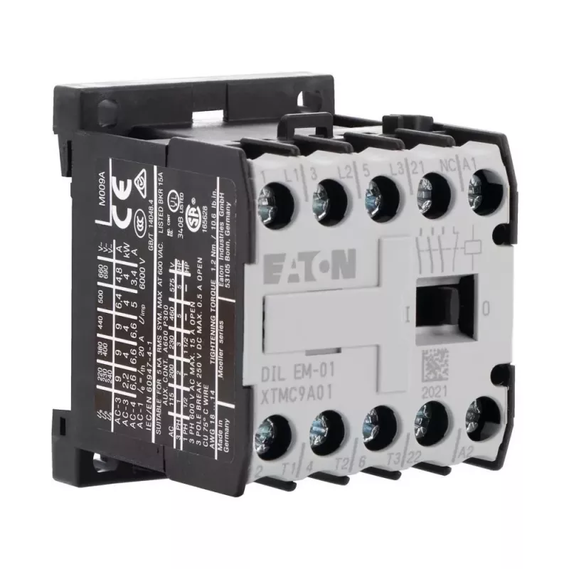 Eaton DILEM-01 Mini-Schütz 3NO 24V AC 50Hz 9A 4kW IP20 010086
