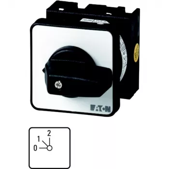Eaton T0-3-8280/E 3-poliger Nockenschalter, 20 A, 690 V, 3 Positionen, IP65 Front, Schraubklemmen 034106