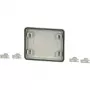 Eaton FL2-X Flansch für CI-Serie Gehäuse, 187,5 mm Breite, Grau