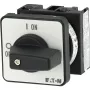 Eaton T0-1-102/E 2-poliger EIN-AUS-Kippschalter, 20A, IP65 Front, schwarzer Griff mit weißer Legendeplatte 088709