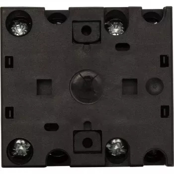 Eaton T0-1-102/E 2-poliger EIN-AUS-Kippschalter, 20A, IP65 Front, schwarzer Griff mit weißer Legendeplatte 088709