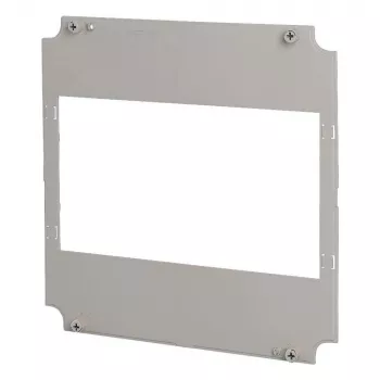 Eaton GA-RS-I44 Montageplatte, Kunststoff, Grau, 375 x 375 x 20 mm, für CI-Serie Gehäuse 022653