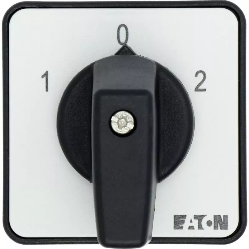 Eaton T0-4-8213/E 4-poliger Nockenschalter 20A 690V IP65 Schwarzer Drehgriff 031726