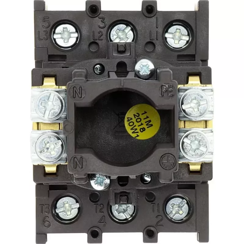 Eaton P1-25/EA/SVB Drehschalter, 3-polig, Orange/Rot 041097
