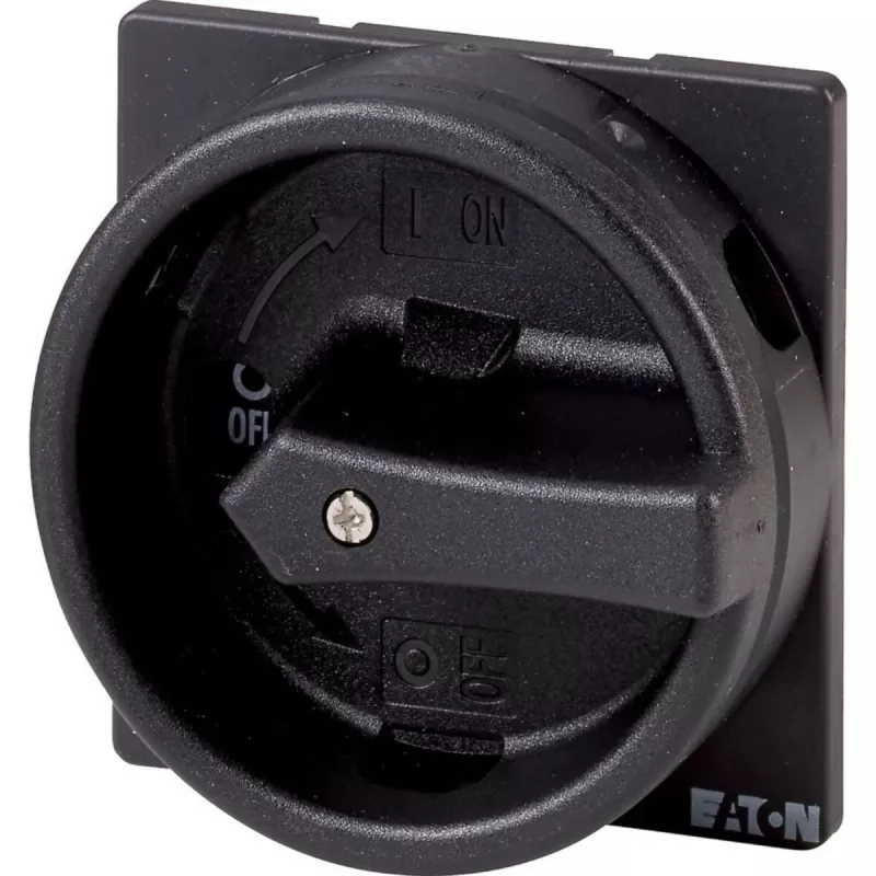 Eaton SVB Drehgriff mit Vorhängeschloss-Funktion für P1/P3 Hauptschalter, Schwarz (062491)