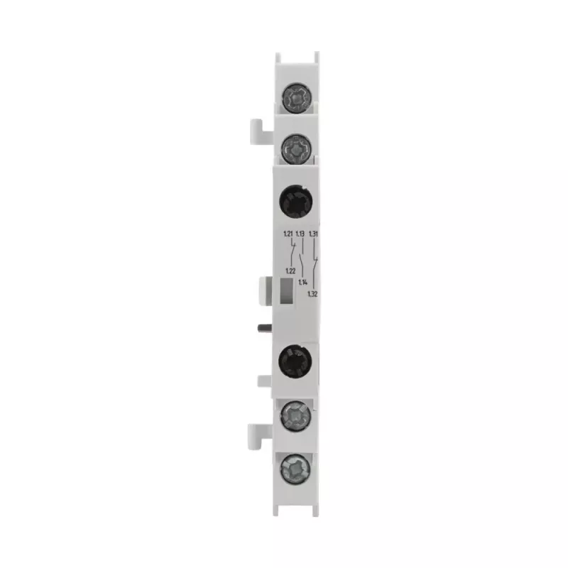 Eaton NHI12-PKZ0 Hilfskontaktblock, 1NO+2NC, Seitenmontage für PKZ0/PKE, Weiß 072895