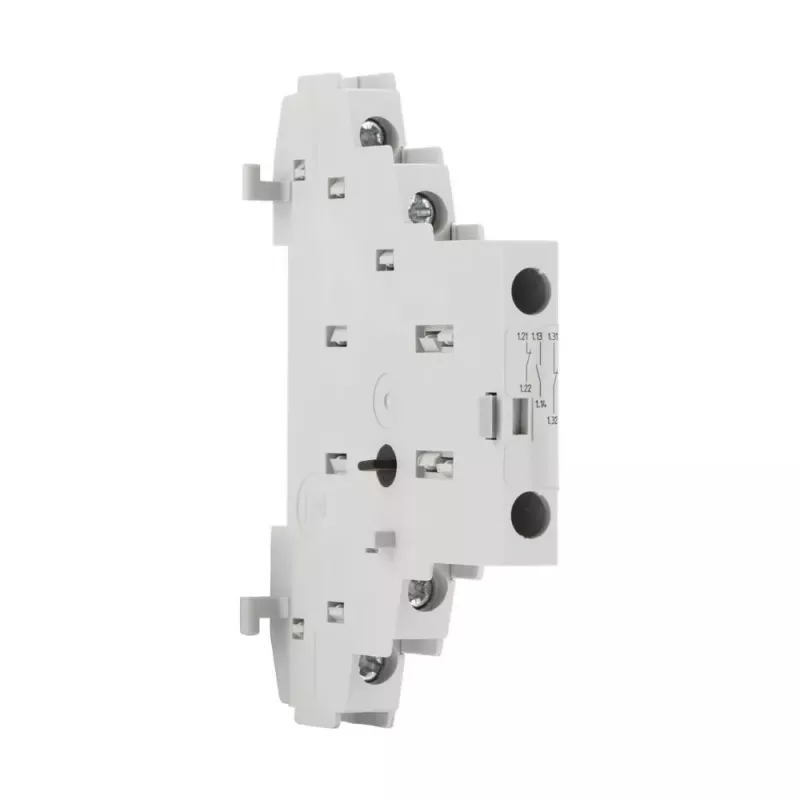 Eaton NHI12-PKZ0 Hilfskontaktblock, 1NO+2NC, Seitenmontage für PKZ0/PKE, Weiß 072895