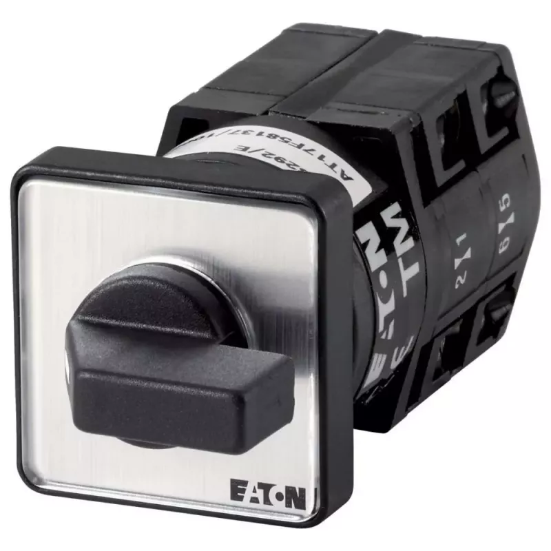 Eaton TM-2-8241/E Kippschalter, 1-polig, Schwarz/Metallisch 065386