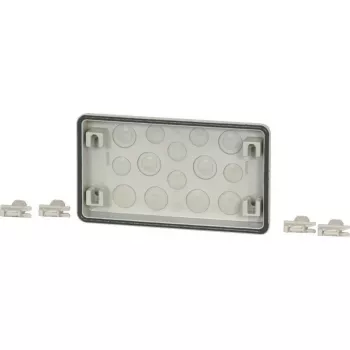Eaton FL3-2 Schaltschrankflansch, grauer Kunststoff, 250 x 230 x 116 mm 090798
