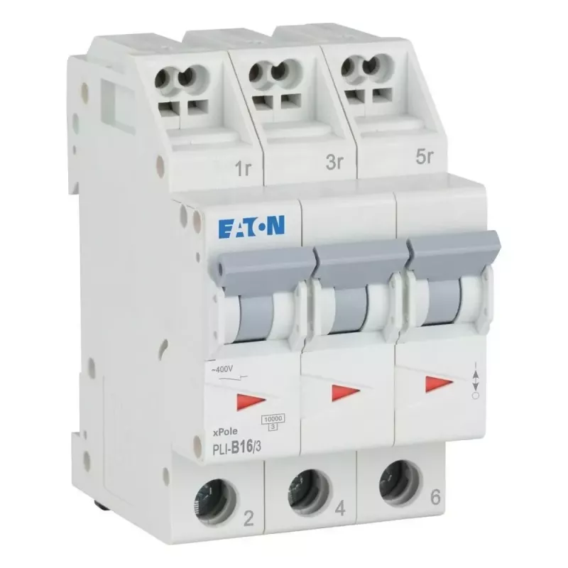 Eaton PLI-B16/3 Leitungsschutzschalter Typ B 16 A 3-polig 101314
