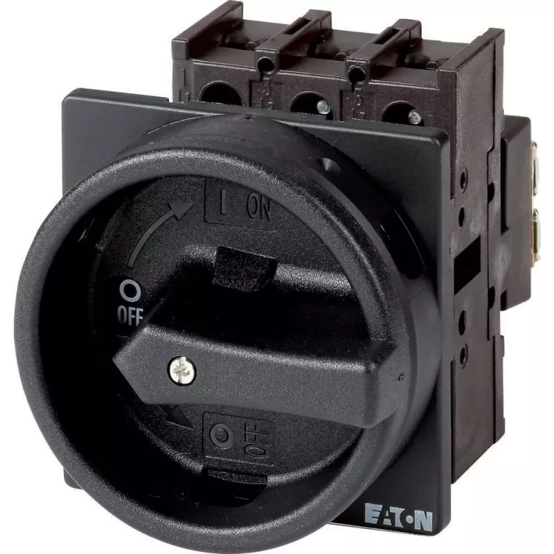 Eaton P1-32/EA/SVB-SW/N Elektroschalter, 3-polig, Schwarz 093452
