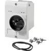 Eaton Leergehäuse mit Drehschalter E-PKZ0-G, Aufputzmontage, 129 x 85 x 80 mm, Grau 072907