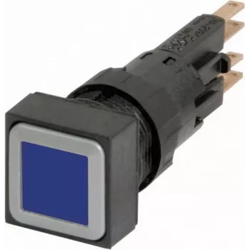 Eaton Q25LT-GN/WB Drucktaster-Antrieb, RMQ-Titan, Momentary, Flush, Grün, Schwarzer Kragen, 22,5 mm 089190